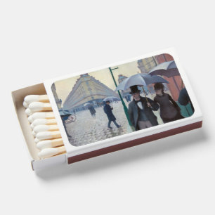 Gustave Caillebotte - Paris Street; Rainy Day Matchboxes