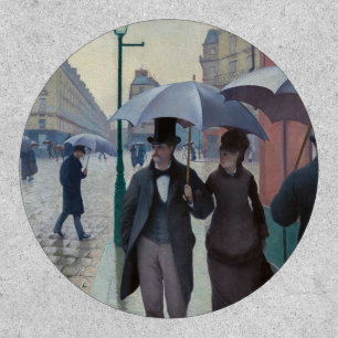 Gustave Caillebotte - Paris Street; Rainy Day Patch