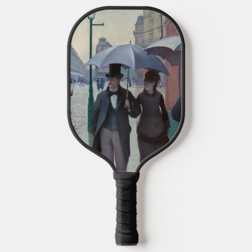 Gustave Caillebotte _ Paris Street Rainy Day Pickleball Paddle