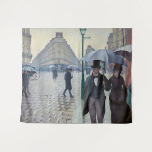 Gustave Caillebotte - Paris Street; Rainy Day Tapestry