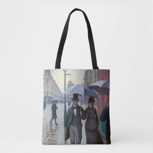 Gustave Caillebotte _ Paris Street Rainy Day Tote Bag