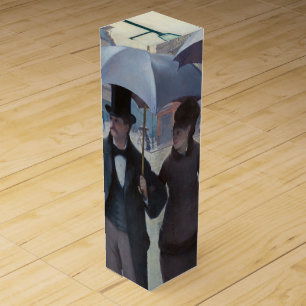 Gustave Caillebotte - Paris Street; Rainy Day Wine Box