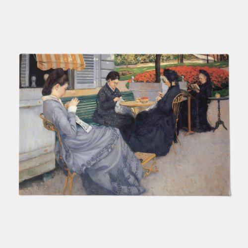 Gustave Caillebotte _ Portraits in the Countryside Doormat