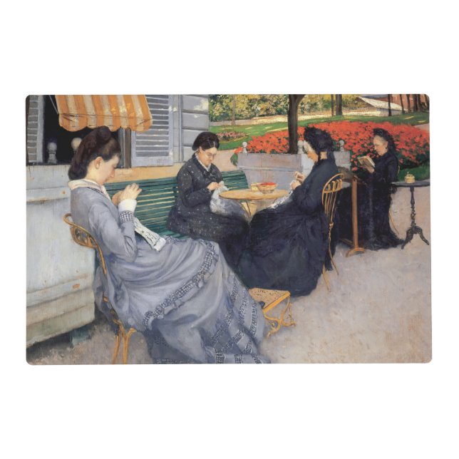 Gustave Caillebotte - Portraits in the Countryside Placemat (Front)