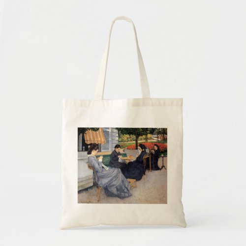 Gustave Caillebotte _ Portraits in the Countryside Tote Bag