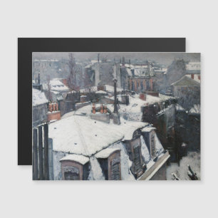 Gustave Caillebotte - Rooftops in the Snow