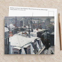Gustave Caillebotte - Rooftops in the Snow