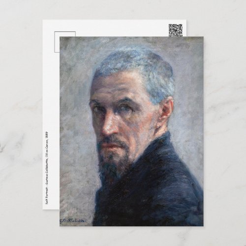 Gustave Caillebotte _ Self Portrait Postcard