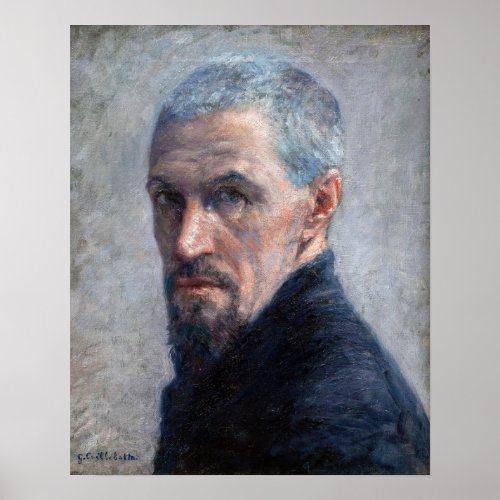 Gustave Caillebotte _ Self Portrait Poster
