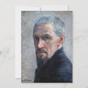 Gustave Caillebotte - Self Portrait Thank You Card