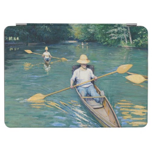 Gustave Caillebotte _ Skiffs on the Yerres iPad Air Cover