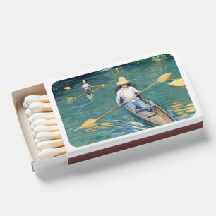 Gustave Caillebotte - Skiffs on the Yerres Matchboxes