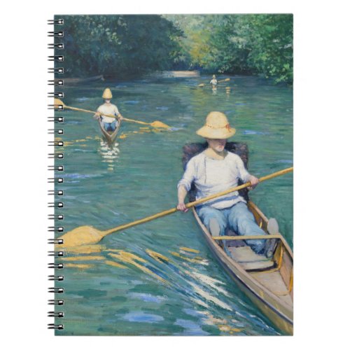Gustave Caillebotte _ Skiffs on the Yerres Notebook