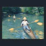 Gustave Caillebotte - Skiffs on the Yerres Photo Print<br><div class="desc">Skiffs on the Yerres - Oil on canvas - Gustave Caillebotte,  1877</div>