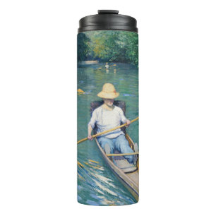 Gustave Caillebotte - Skiffs on the Yerres Thermal Tumbler