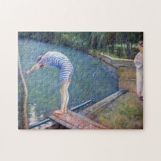 Gustave Caillebotte - The Bather / The Diver Jigsaw Puzzle (Horizontal)