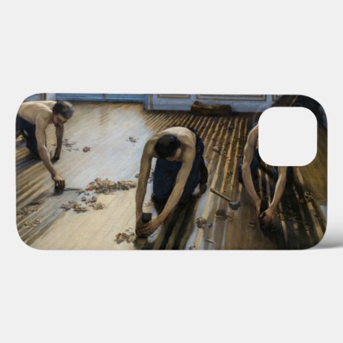 Gustave Caillebotte _ The Floor Scrapers iPhone 13 Case