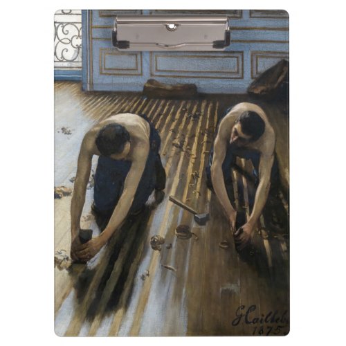 Gustave Caillebotte _ The Floor Scrapers Clipboard