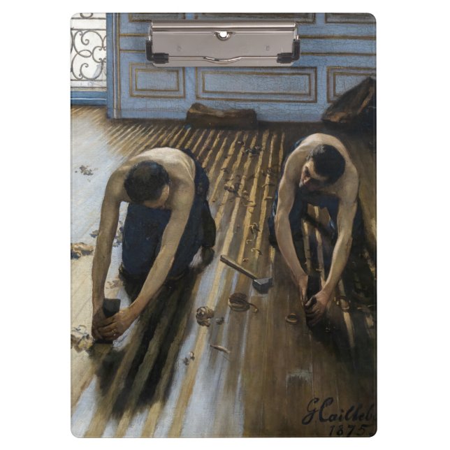 Gustave Caillebotte - The Floor Scrapers Clipboard (Front)