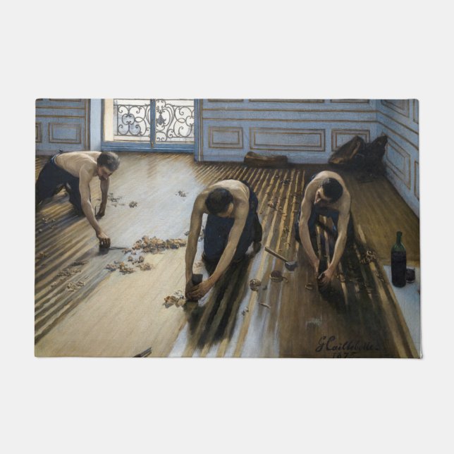 Gustave Caillebotte - The Floor Scrapers Doormat (Front)