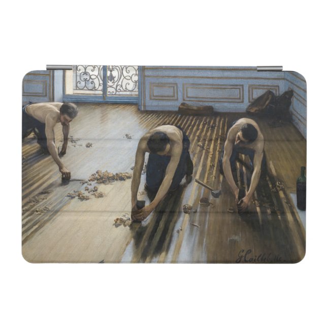 Gustave Caillebotte - The Floor Scrapers iPad Mini Cover (Horizontal)