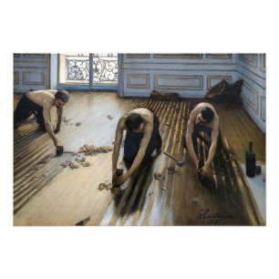 Gustave Caillebotte - The Floor Scrapers Photo Print