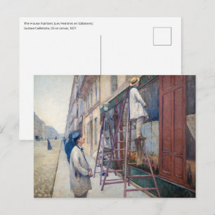 Gustave Caillebotte - The House Painters Postcard