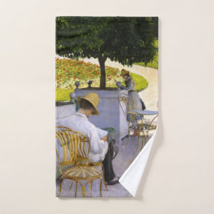 Gustave Caillebotte - The Orange Trees Bath Towel Set