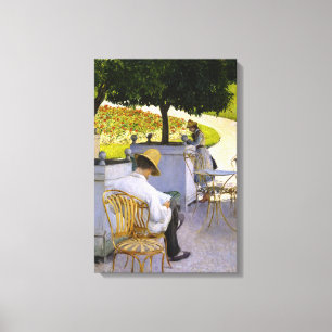 Gustave Caillebotte - The Orange Trees Canvas Print