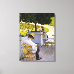 Gustave Caillebotte - The Orange Trees Canvas Print