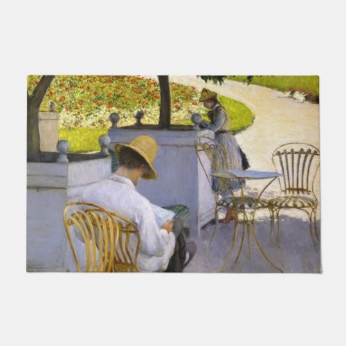 Gustave Caillebotte _ The Orange Trees Doormat