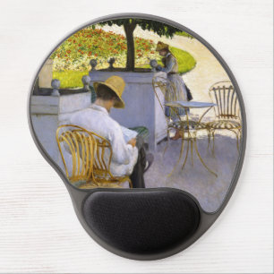 Gustave Caillebotte - The Orange Trees Gel Mouse Pad