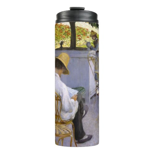 Gustave Caillebotte _ The Orange Trees Hanging Tap Thermal Tumbler