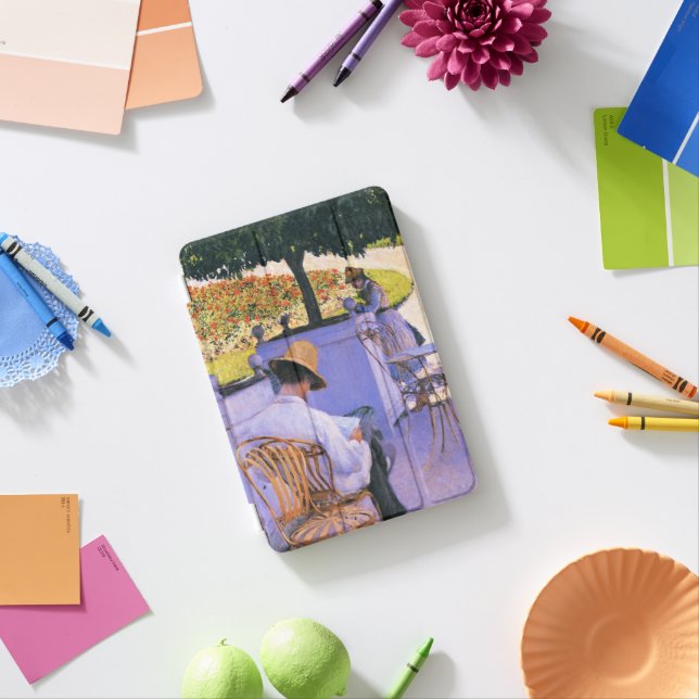 Gustave Caillebotte - The Orange Trees iPad Mini Cover (In Situ)