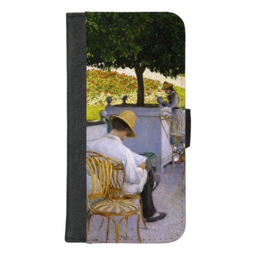 Gustave Caillebotte _ The Orange Trees iPhone 87 Plus Wallet Case