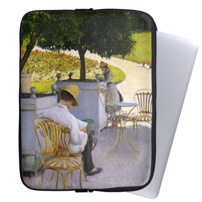 Gustave Caillebotte - The Orange Trees Laptop Sleeve (Creator Uploaded)