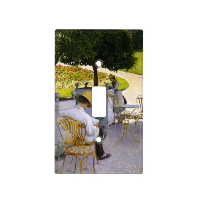 Gustave Caillebotte - The Orange Trees Light Switch Cover (Front)