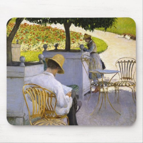 Gustave Caillebotte _ The Orange Trees Mouse Pad