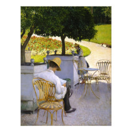 Gustave Caillebotte - The Orange Trees Photo Print