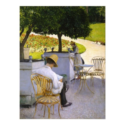 Gustave Caillebotte _ The Orange Trees Photo Print