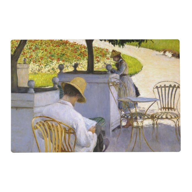 Gustave Caillebotte - The Orange Trees Placemat (Front)