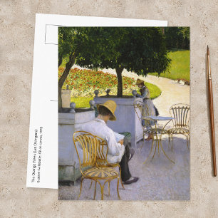 Gustave Caillebotte - The Orange Trees Postcard