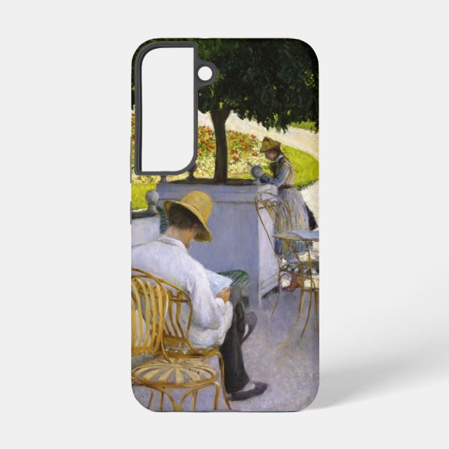 Gustave Caillebotte - The Orange Trees Samsung Galaxy Case (Back)