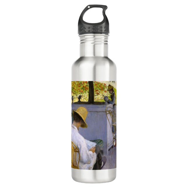 Gustave Caillebotte - The Orange Trees Stainless Steel Water Bottle (Front)