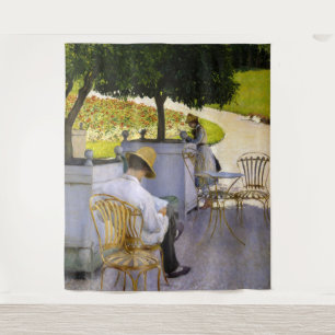 Gustave Caillebotte - The Orange Trees Tapestry