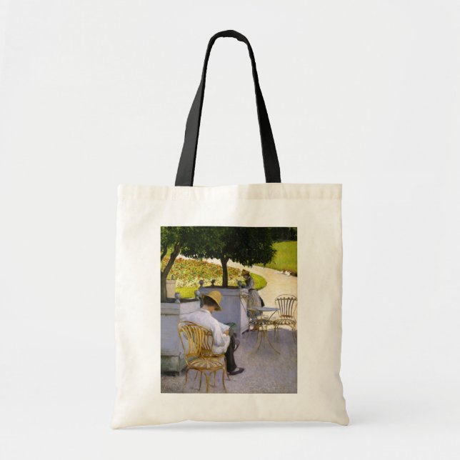 Gustave Caillebotte - The Orange Trees Tote Bag (Front)