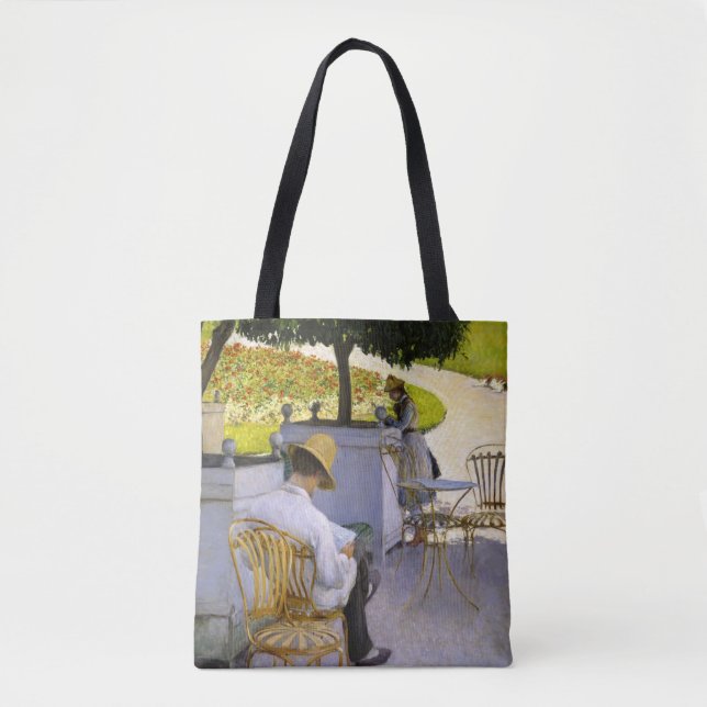Gustave Caillebotte - The Orange Trees Tote Bag (Front)