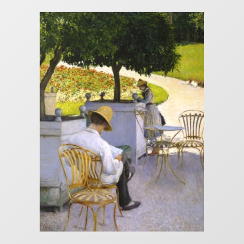 Gustave Caillebotte _ The Orange Trees Wall Decal