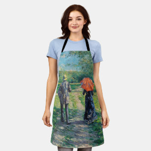 Gustave Caillebotte - The Path Uphill Apron