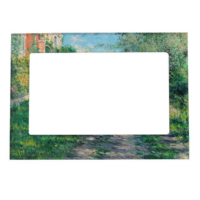 Gustave Caillebotte - The Path Uphill Magnetic Frame (Front)